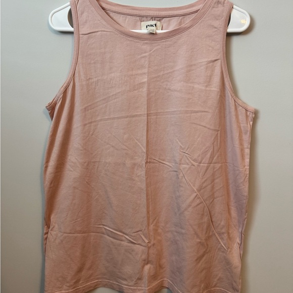 Pact Women's Blush Tank Top 100% organic cotton - Picture 1 of 4